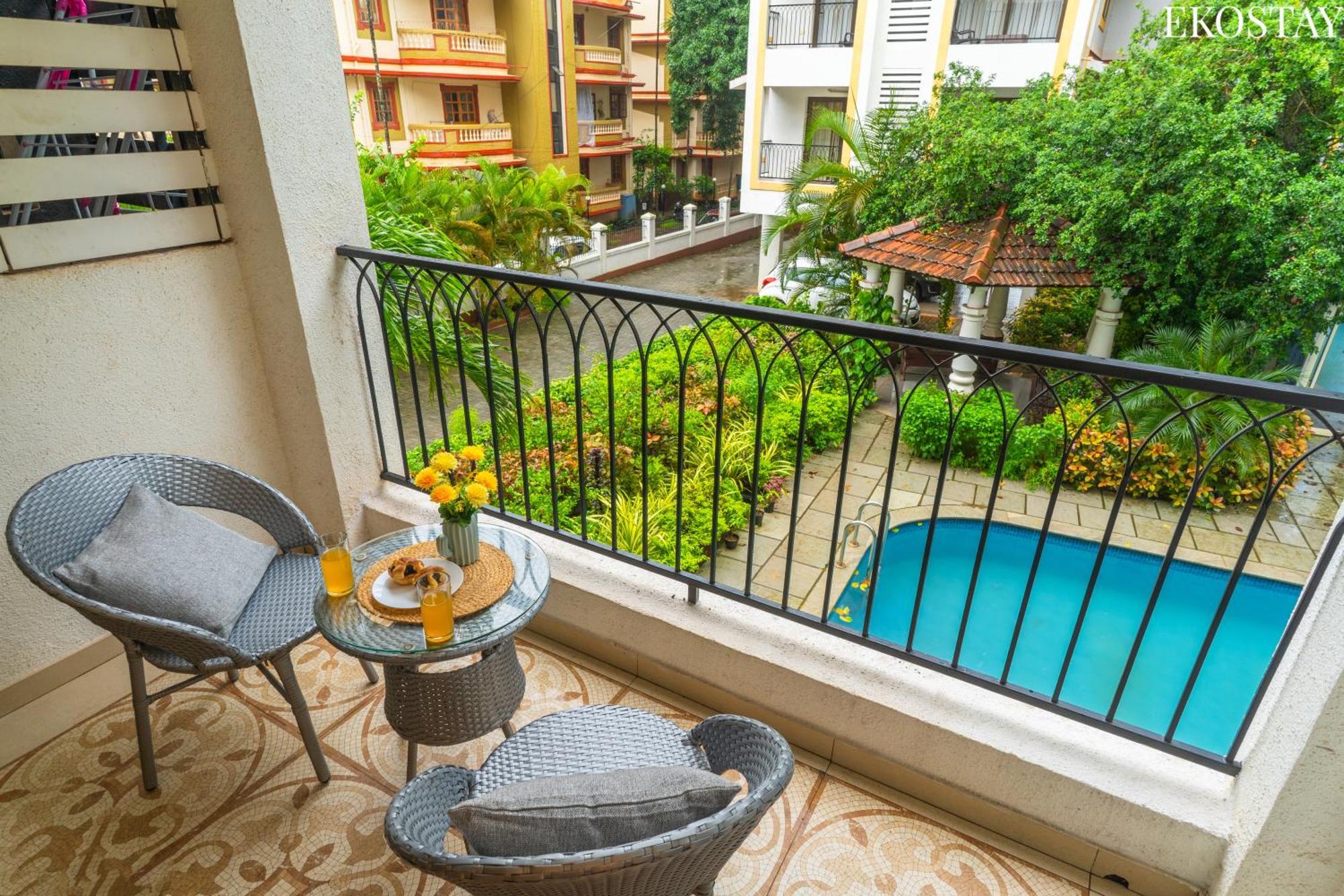 Ekostay - Belvedere Apartment Candolim Eksteriør bilde