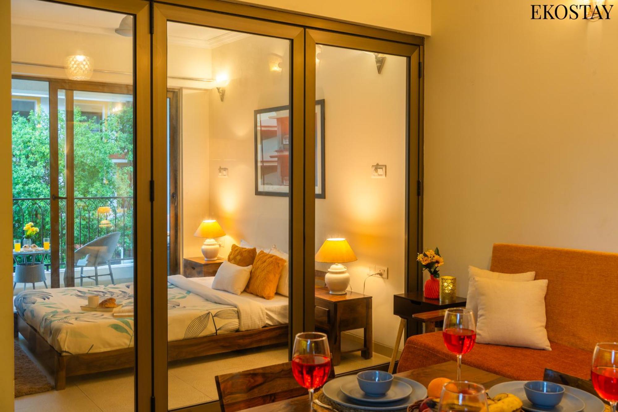 Ekostay - Belvedere Apartment Candolim Eksteriør bilde