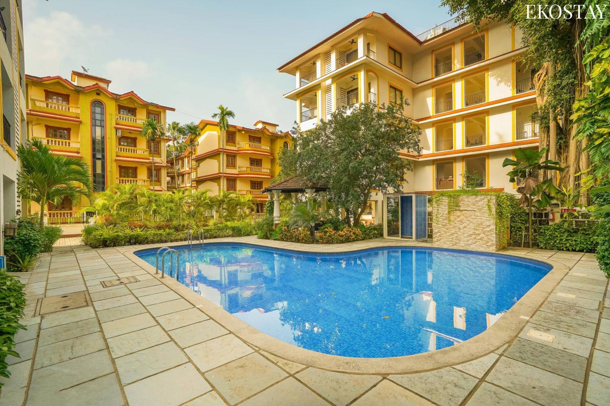 Ekostay - Belvedere Apartment Candolim Eksteriør bilde