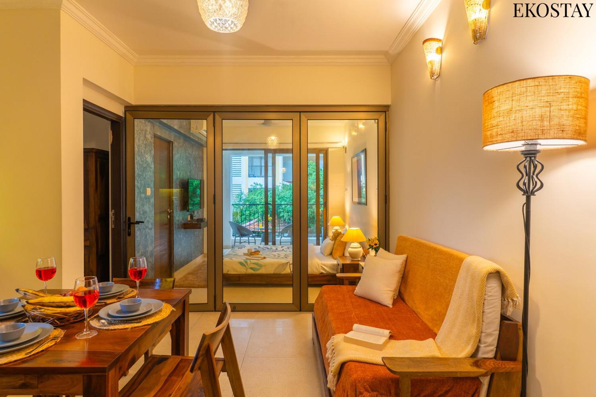 Ekostay - Belvedere Apartment Candolim Eksteriør bilde